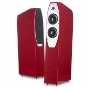 Enceintes colonnes hifi egglestonworks Emma Evolution rouge Exception Audio