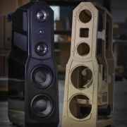 Enceintes colonnes hifi egglestonworks Viginti noir Exception Audio