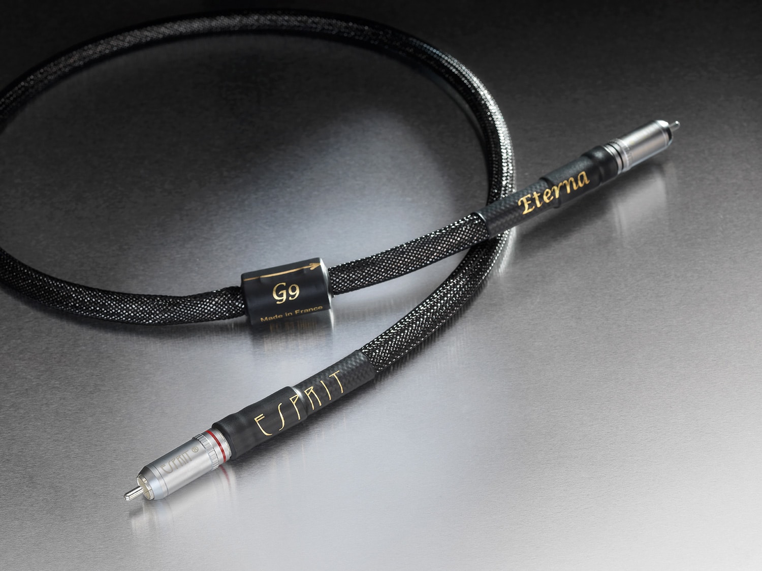 câble audio digital numérique hifi Esprit Eterna coaxial RCA 75 ohms
