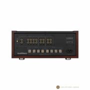 amplificateur intégré à tubes hifi Luxman LX-380 arrière Exception Audio