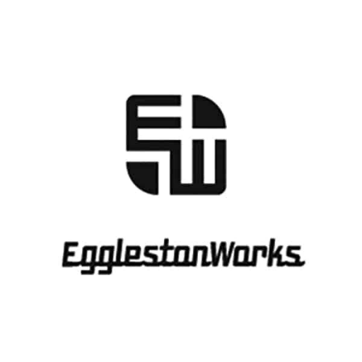 Logo enceintes bibliothèques colonnes hifi Egglestonworks