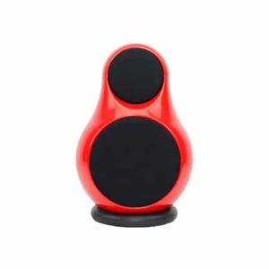 Enceinte bibliothèque fonte jern rouge Exception Audio