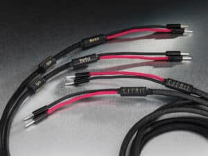 câbles enceintes haut parleurs HP audio hifi Esprit Beta banane