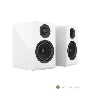 Enceintes bibliothèques hifi Acoustic Energy AE300 blanc